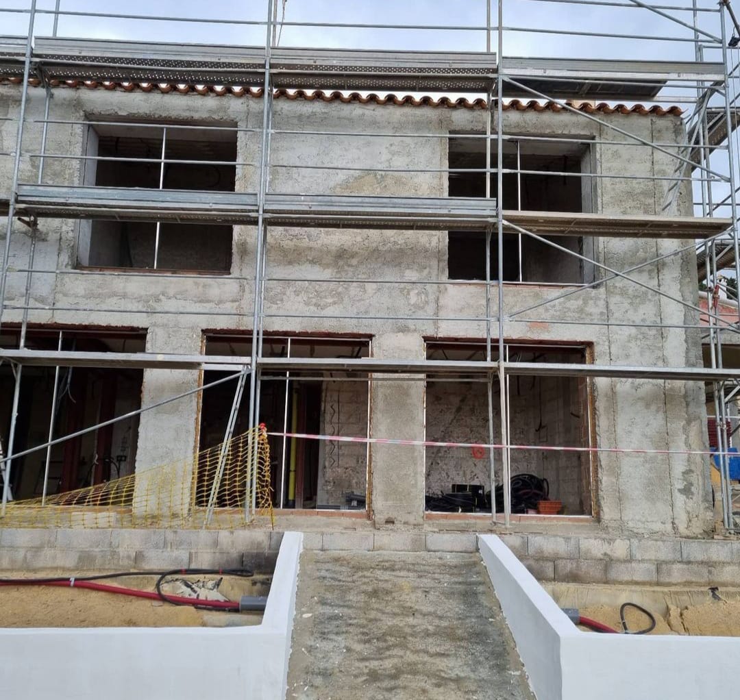 Construcción de chalets en A Coruña