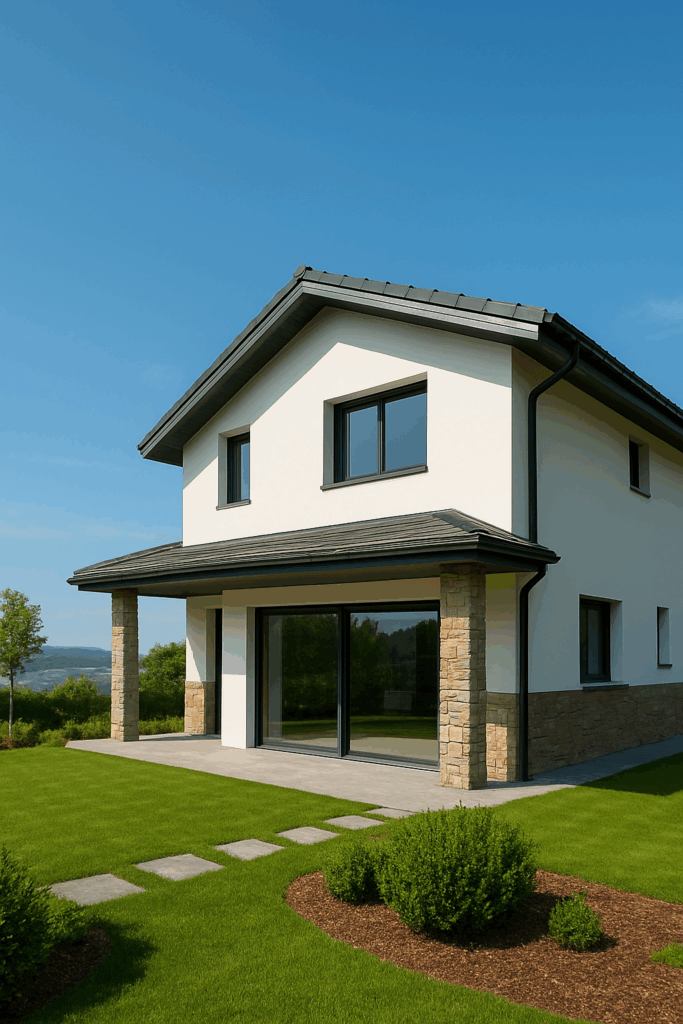 construcción de chalets en las Rías Baixas