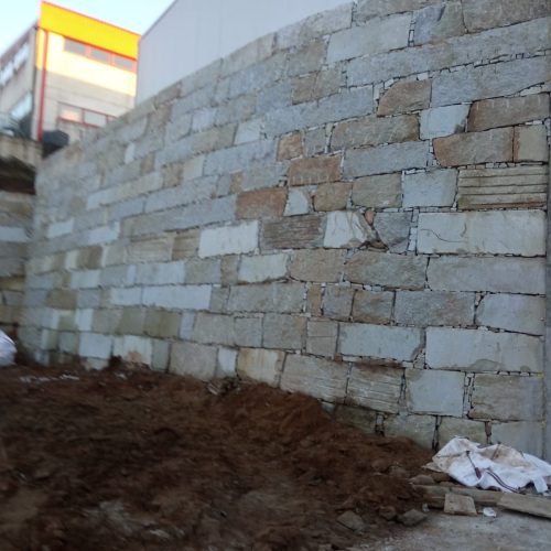 muros de contención en Ferrol